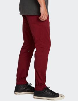 Pantalón Volcom FRICKIN MODERN TAP - Cabernet