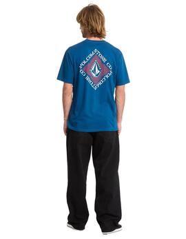 Camiseta VOLCOM OBTICAL - Cosmic Blue