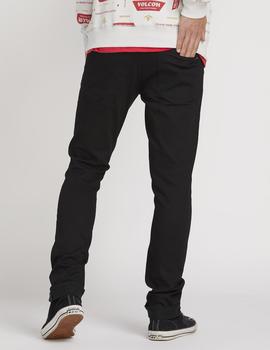 Pantalón Volcom 2X4 DENIM - Black on black