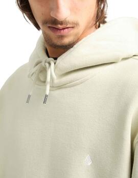 Sudadera Capucha VOLCOM SINGLE STONE - Light Beige