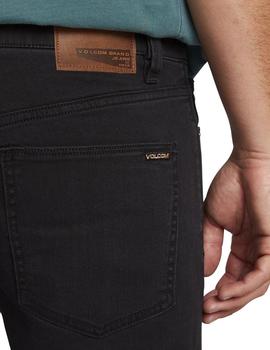 Pantalón Volcom 2X4 DENIM - Iink black