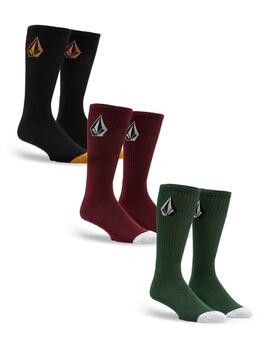 Calcetines VOLCOM FULL STONE MIX 3PK - Mix