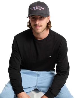 Camiseta VOLCOM Manga Larga STONE BLANKS - Black