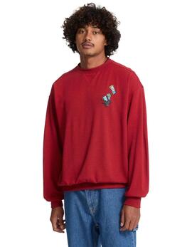 Sudadera Crew VOLCOM FA JJ VILLARD - Lifeguard Red