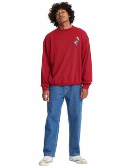 Sudadera Crew VOLCOM FA JJ VILLARD - Lifeguard Red