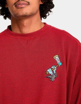 Sudadera Crew VOLCOM FA JJ VILLARD - Lifeguard Red