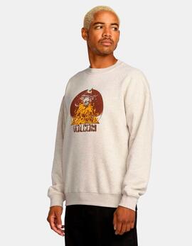 Sudadera Crew VOLCOM FA CALLUM ROONEY - Dust Heather