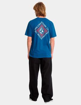 Camiseta VOLCOM OBTICAL - Cosmic Blue