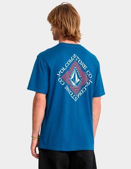 Camiseta VOLCOM OBTICAL - Cosmic Blue
