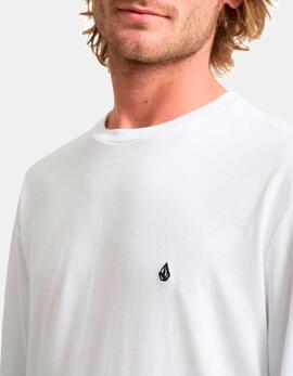 Camiseta Manga Larga VOLCOM STONE BLANKS - White