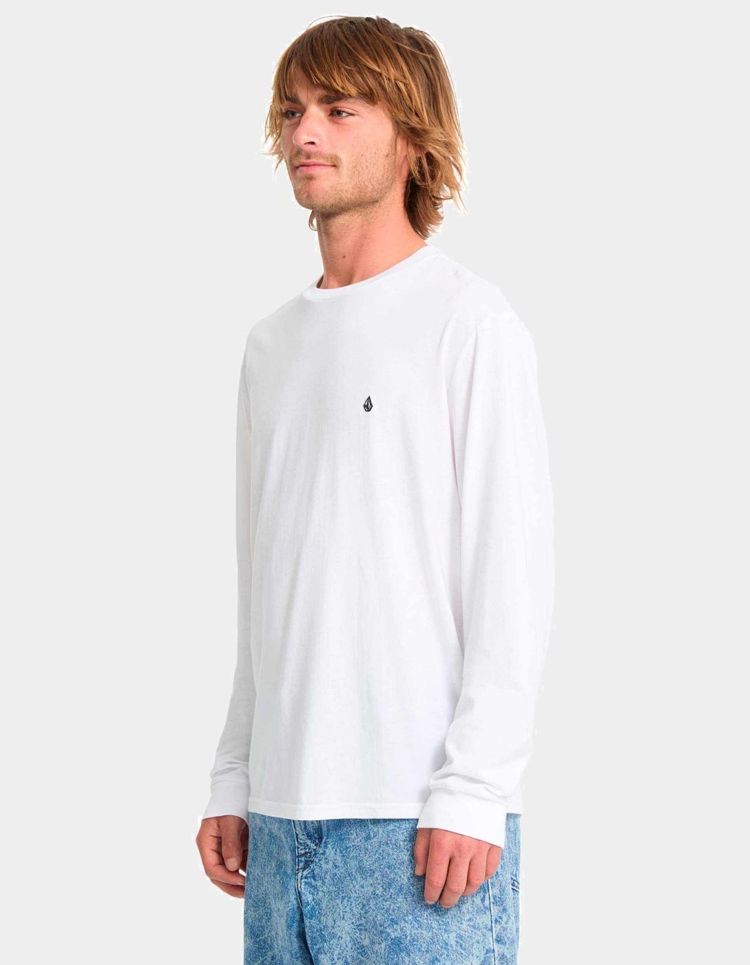 Camiseta Manga Larga VOLCOM STONE BLANKS - White