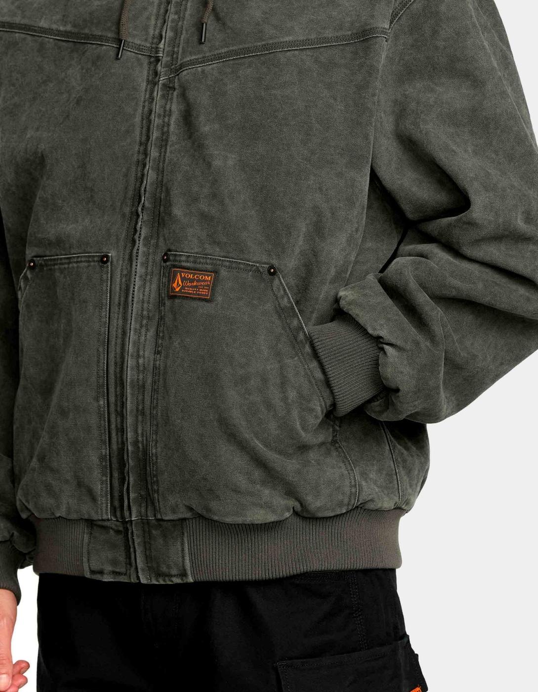 Cazadora VOLCOM HAMILSTORM - Rinsed Black