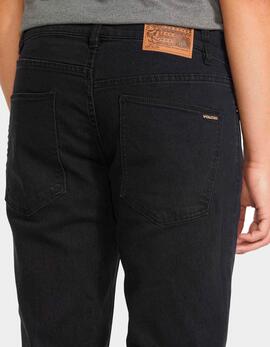 Pantalón VOLCOM SOLVER DENIM - Black Out