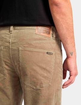 Pantalón VOLCOM SOLVER 5 POCKET CORD - Brindle