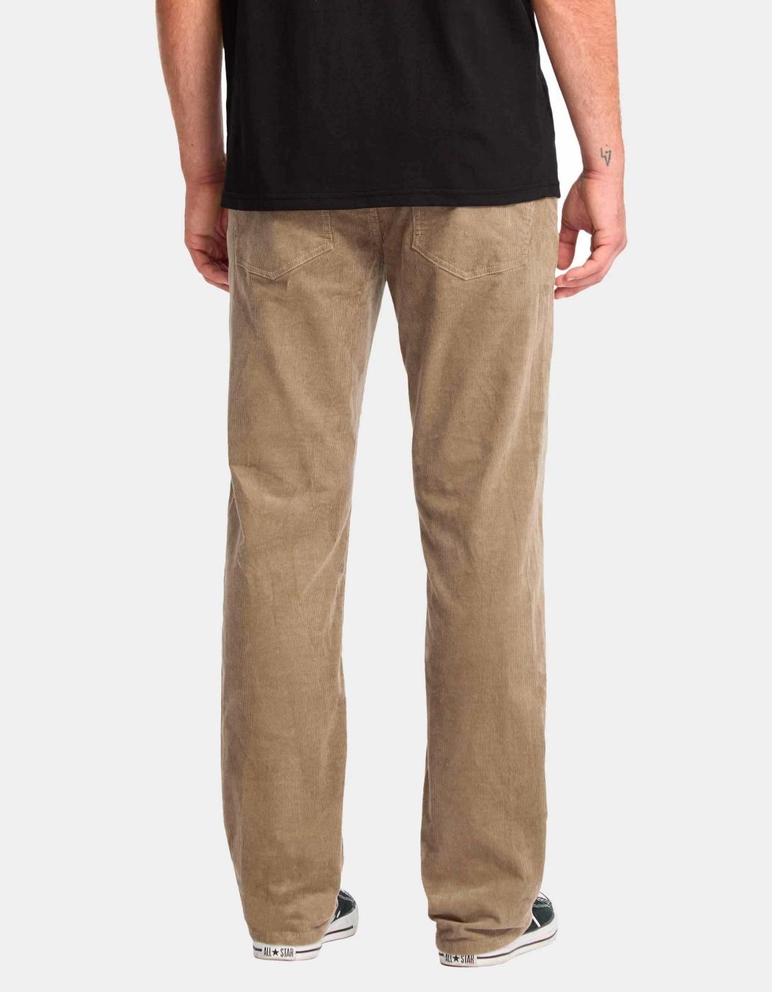Pantalón VOLCOM SOLVER 5 POCKET CORD - Brindle