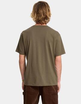 Camiseta VOLCOM STONE BLANKS - Sage Leaf