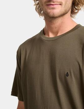 Camiseta VOLCOM STONE BLANKS - Sage Leaf