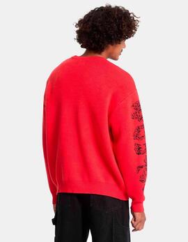 Jersey VOLCOM JJ VILLARD - Lifeguard Red