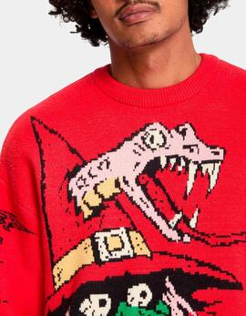 Jersey VOLCOM JJ VILLARD - Lifeguard Red