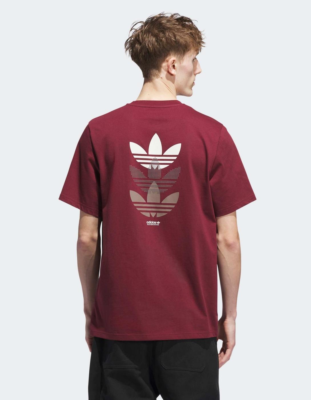 Camiseta ADIDAS SKATE TR TRE  - Shadow Red/Earth Strata