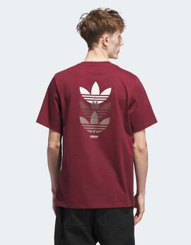 Camiseta ADIDAS SKATE TR TRE  - Shadow Red/Earth Strata