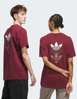 Camiseta ADIDAS SKATE TR TRE  - Shadow Red/Earth Strata