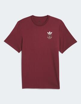 Camiseta ADIDAS SKATE TR TRE  - Shadow Red/Earth Strata