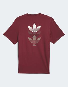 Camiseta ADIDAS SKATE TR TRE  - Shadow Red/Earth Strata
