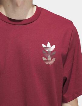 Camiseta ADIDAS SKATE TR TRE  - Shadow Red/Earth Strata