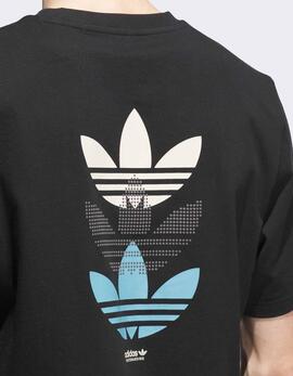 Camiseta ADIDAS SKATE TR TRE - Black/Preloved Blue