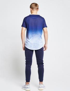 Camiseta Illusive London MARBLE FADE - Navy/Marble Fade