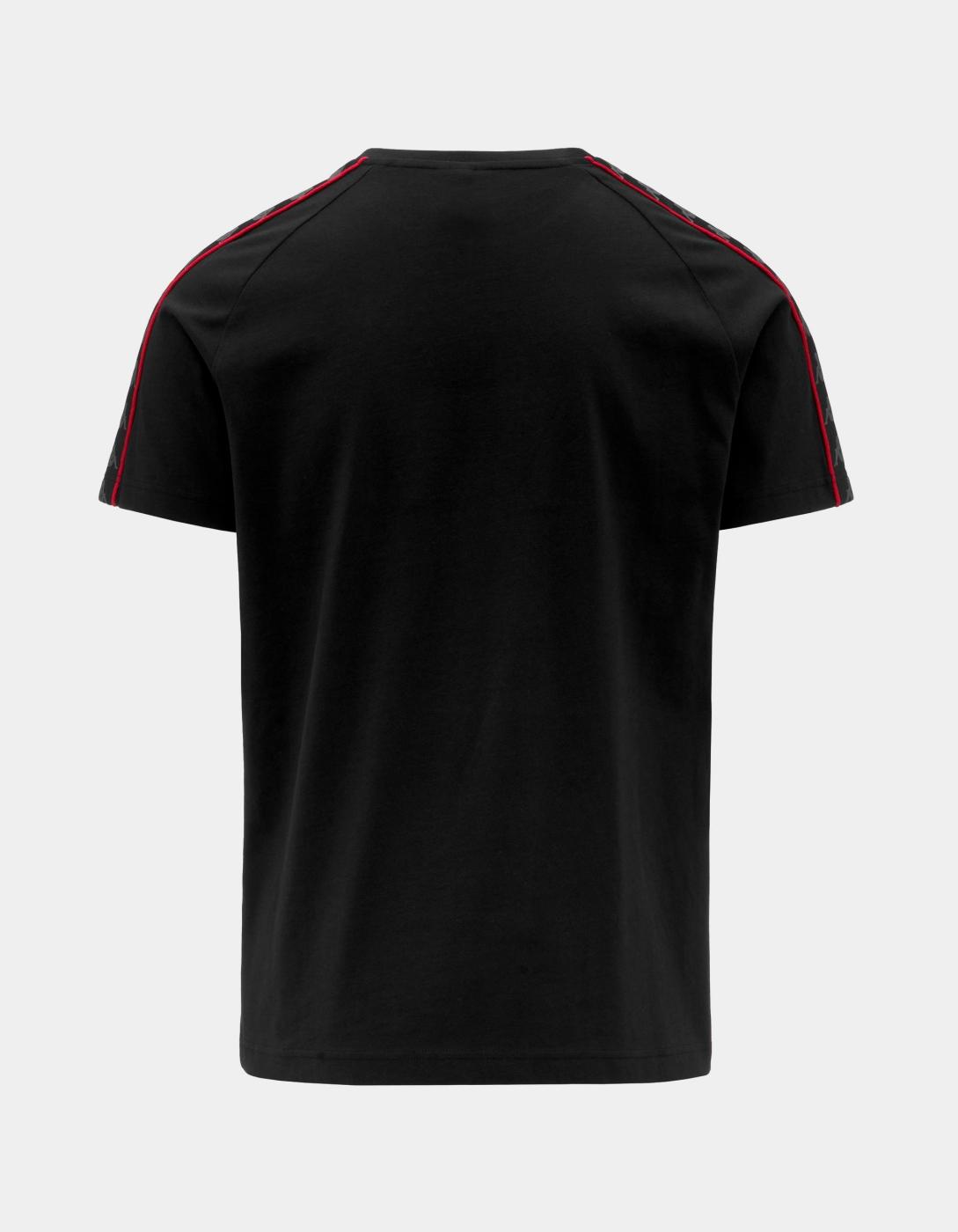 Camiseta KAPPA COEN SLIM - Black/White