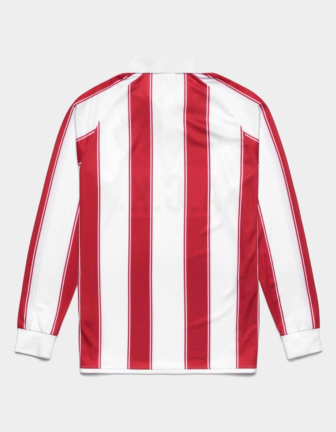 Camiseta KAPPA AUTHENTIC ODEN - White/Red Racing/Black