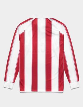 Camiseta KAPPA AUTHENTIC ODEN - White/Red Racing/Black
