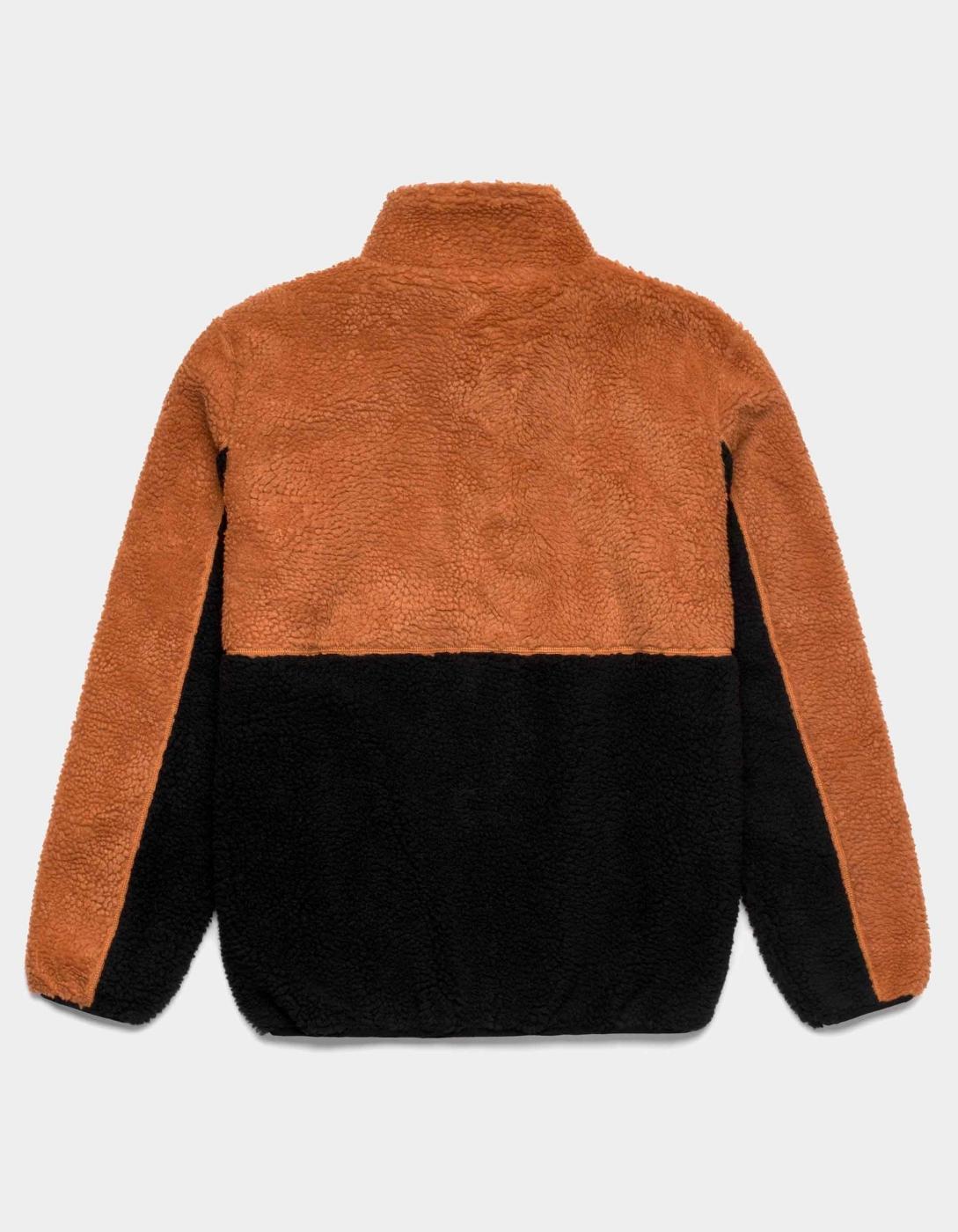 Forro Polar KAPPA AUTHENTIC OLYA - Brown/Lt Honey/Black