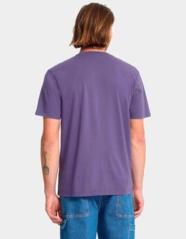 Camiseta VOLCOM SOLID STONE EMB - Dark Purple