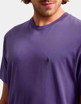 Camiseta VOLCOM SOLID STONE EMB - Dark Purple