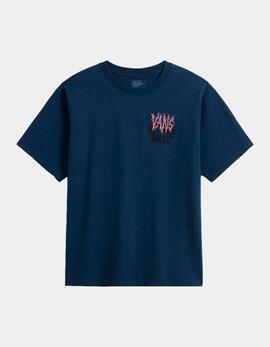Camiseta VANS METAL WALL - Navy