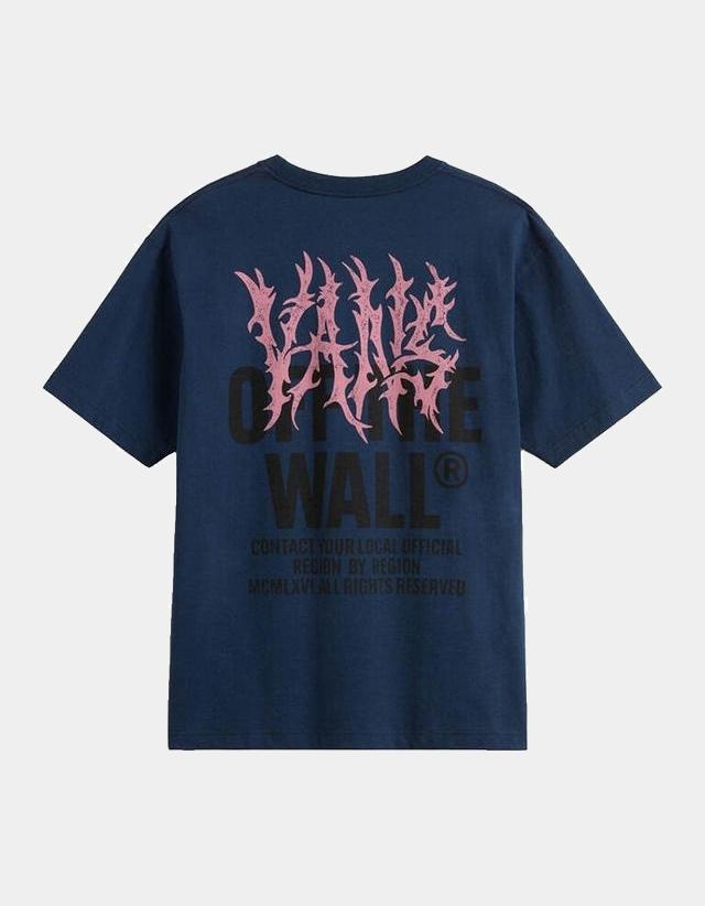 Camiseta VANS METAL WALL - Navy