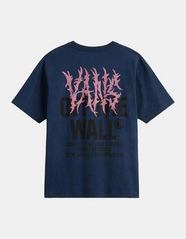 Camiseta VANS METAL WALL - Navy