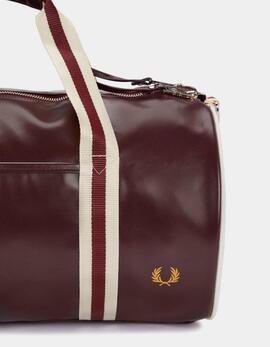Bolsa FRED PERRY  L7255 - Oxblood/Ecru