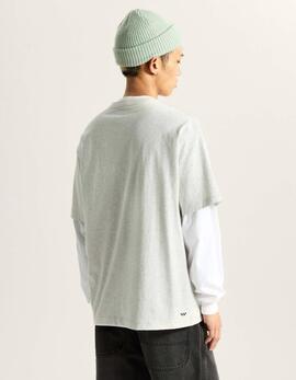 Camiseta VANS SKATE SPLATTER - Ash Heather