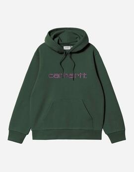 Sudadera Cap. CARHARTT WIP SWEAT- Sycamore Tree / Phlo