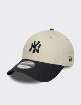 Gorra 940 NEW ERA COLOUR BLOCK NEYYAN - Light Beige