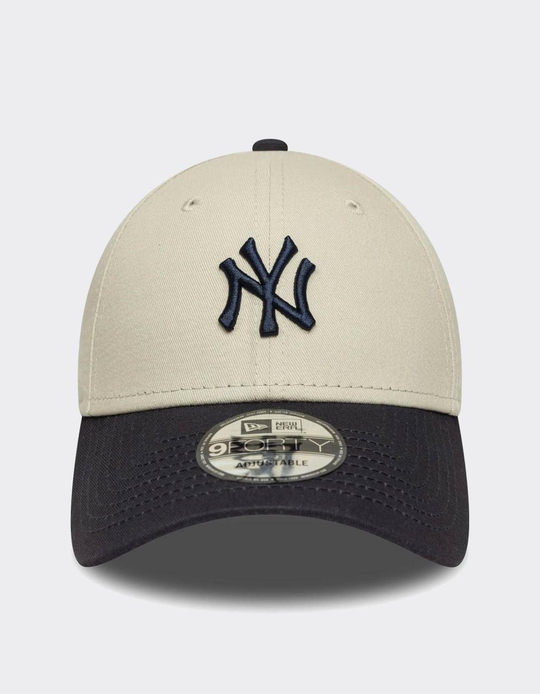 Gorra 940 NEW ERA COLOUR BLOCK NEYYAN - Light Beige