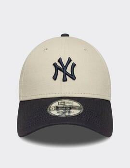 Gorra 940 NEW ERA COLOUR BLOCK NEYYAN - Light Beige