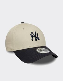 Gorra 940 NEW ERA COLOUR BLOCK NEYYAN - Light Beige