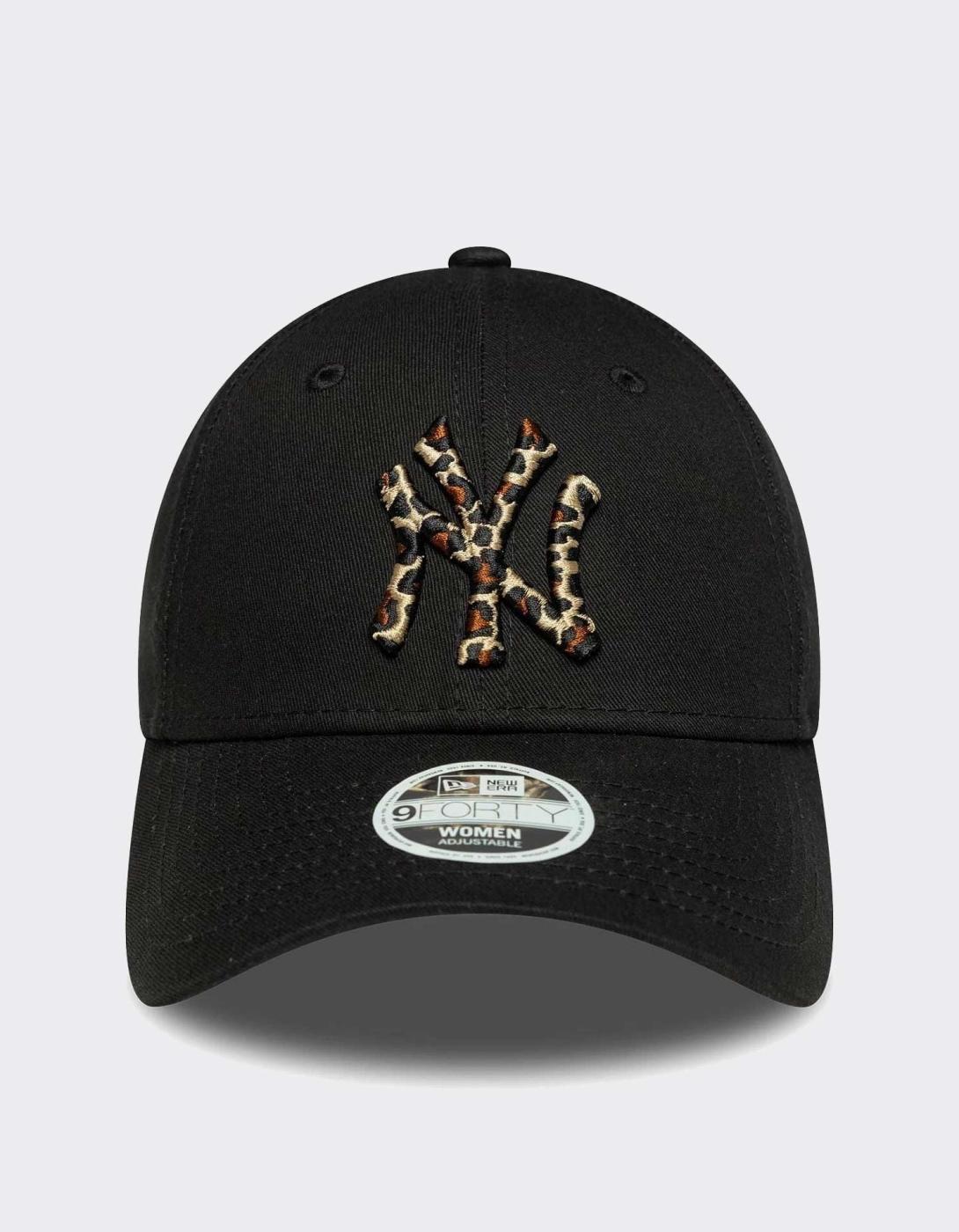 Gorra 940 NEW ERA WMNS LEOPARD INFILL NEYYAN  - Black