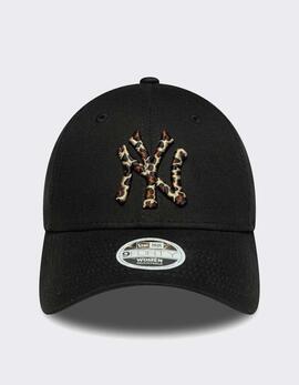 Gorra 940 NEW ERA WMNS LEOPARD INFILL NEYYAN  - Black