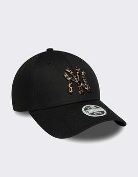Gorra 940 NEW ERA WMNS LEOPARD INFILL NEYYAN  - Black